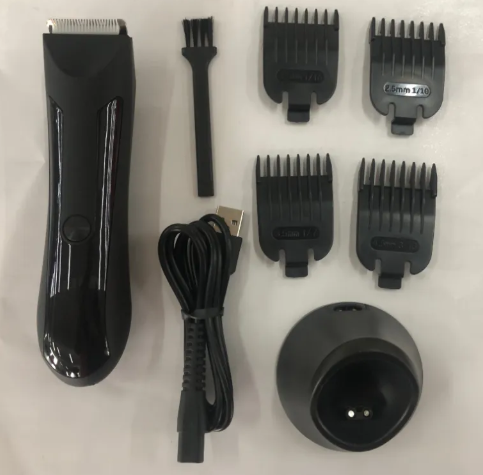 LCD Body Hair Trimmer & Shaver — Waterproof, USB Rechargeable